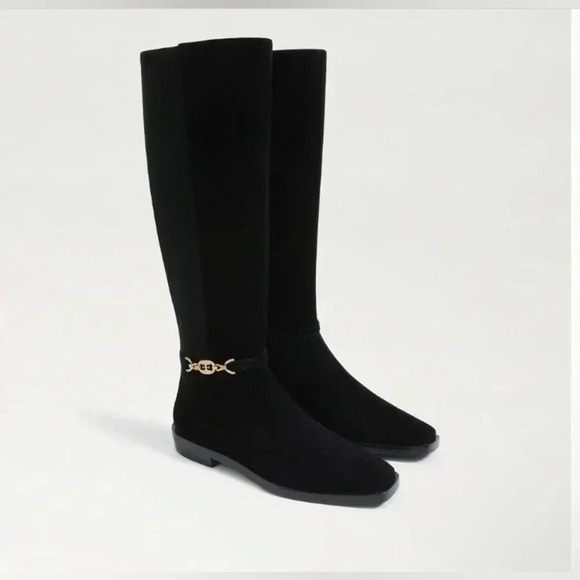 Sam Edelman Clive Suede Knee High Riding Boot - Picture 2 of 6